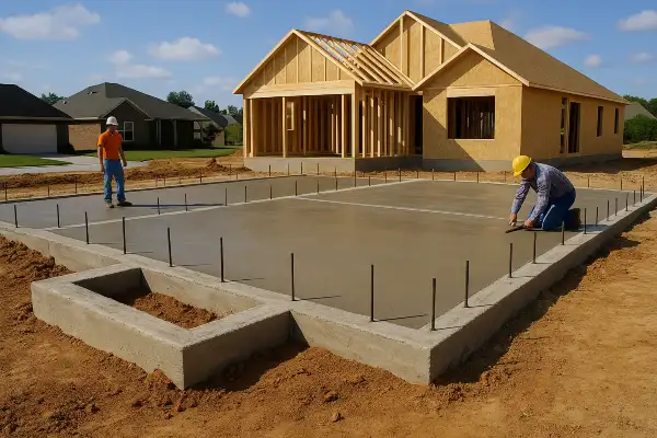 concrete foundation to build a new house from TMK Concrete Contractor in Austin, TX - Austin TX concrete foundation to build a new house from TMK Concrete Contractor in Austin, TX - Austin TX